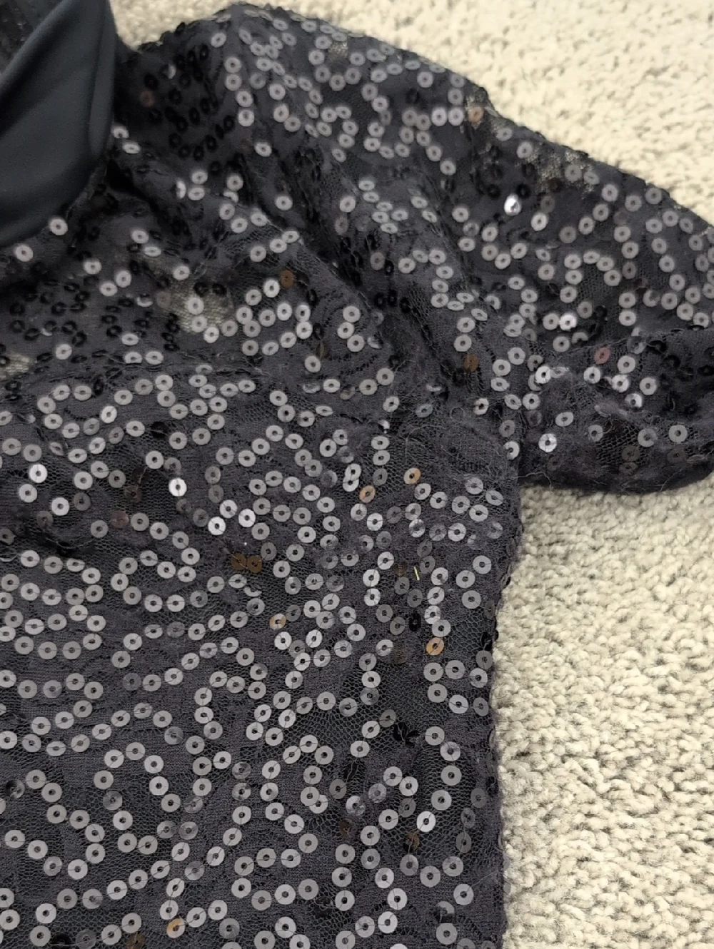 Bundle Of Adult Dance Costumes Small Medium Black Sequin Jazz Tap Ballet Balera - Picture 4 of 16